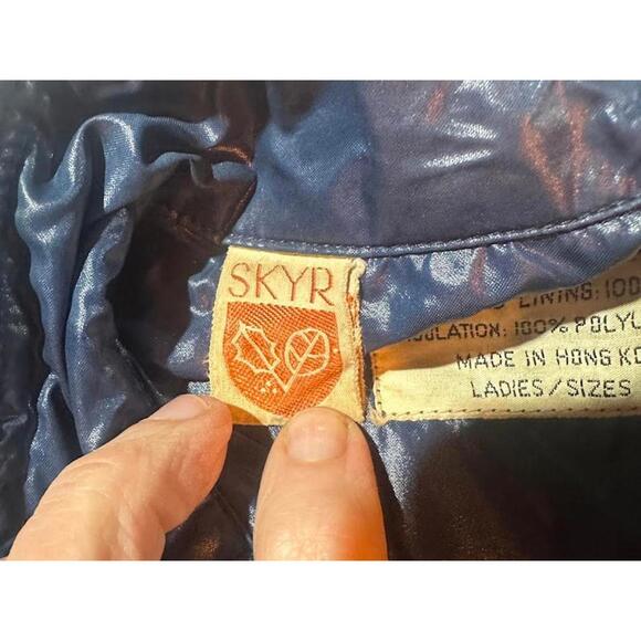 Vintage SKYR Ladies Waterproof Nylon Jacket Size S - Picture 3 of 5